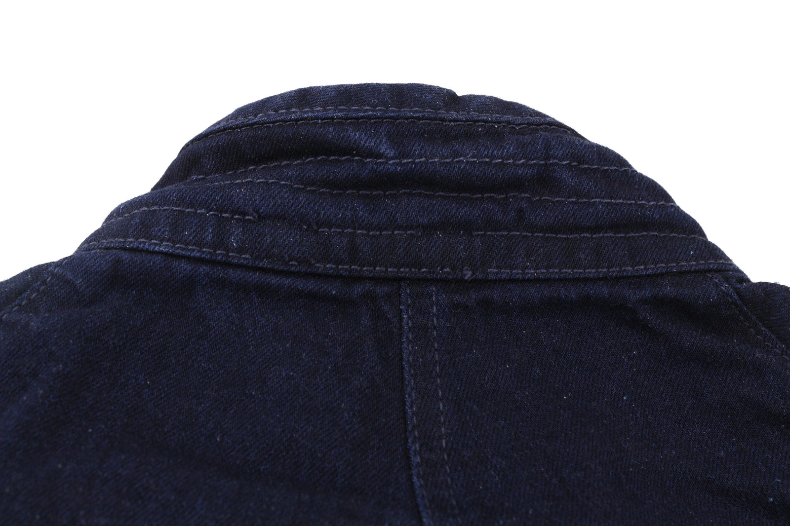 NUDIE JEANS Julius Men Jacket XS Organic Core Blue Buttoned Pockets Lined Logo