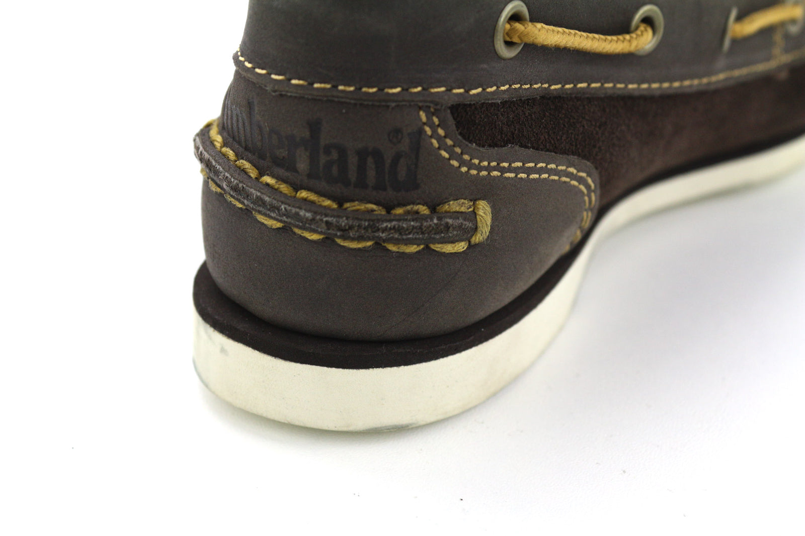 TIMBERLAND 26608 Women Shoes EU36 UK3.5 Dark Brown Leather Lace Up Strap Low Top