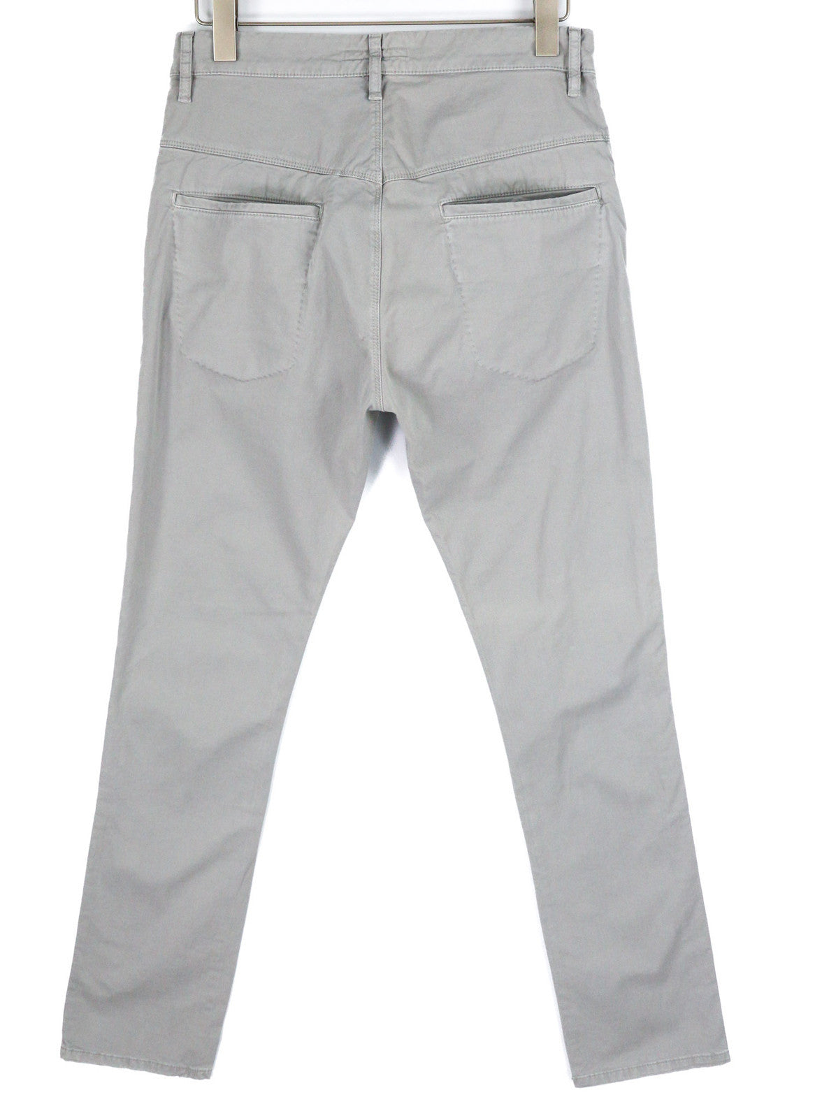 NUDIE JEANS Khaki Slim Men Trousers W31/L32 Paloma Dust Organic Zipper Chino