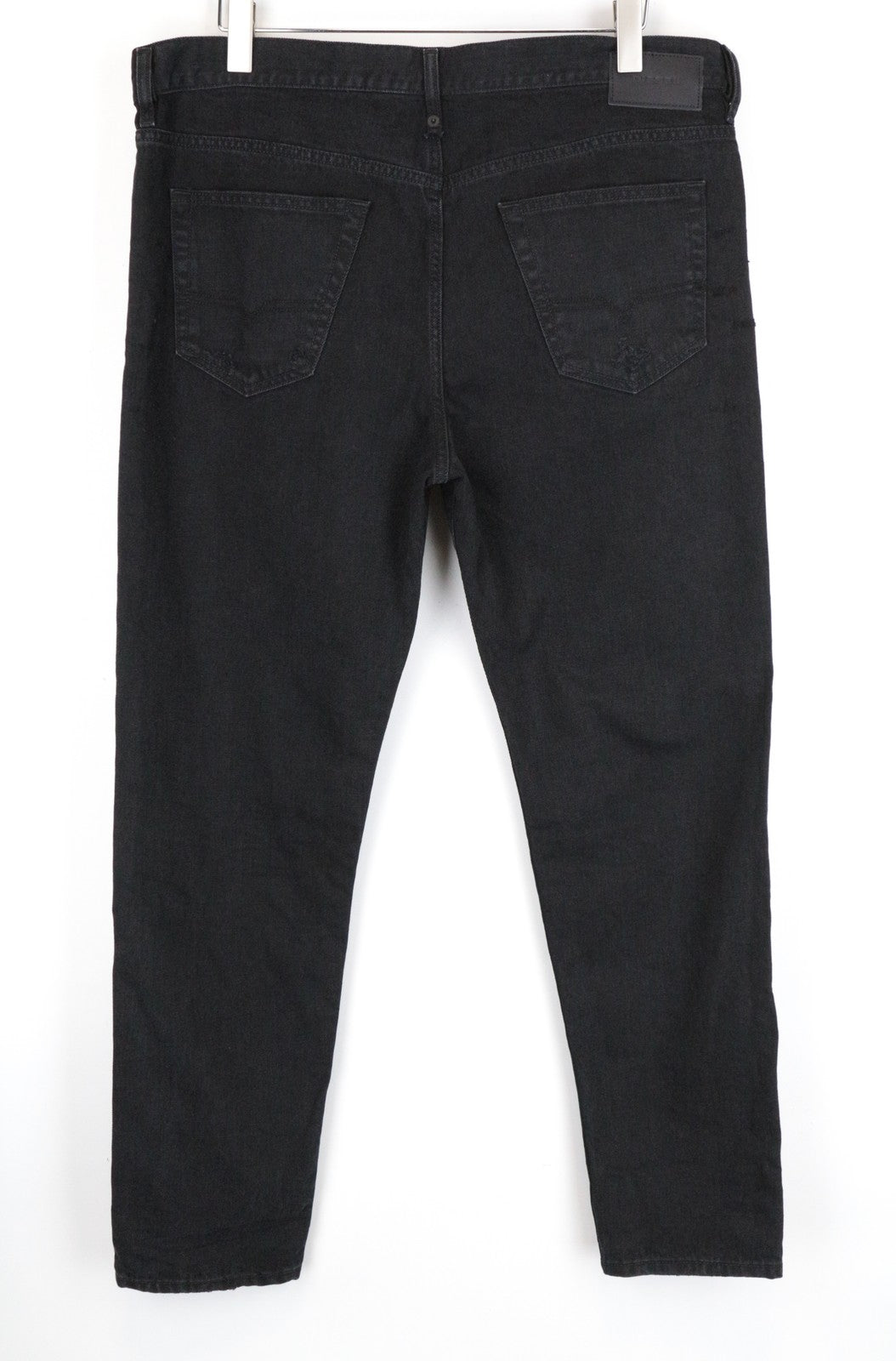 DIESEL Mharky 088AD Men's Jeans W38 L34 Slim Skinny Cotton Black 5-Pocket Style