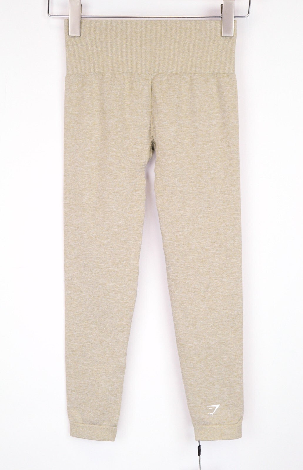 GYMSHARK Womens Leggings S Moss Grey Seamless Melange Marl Adapt Sport