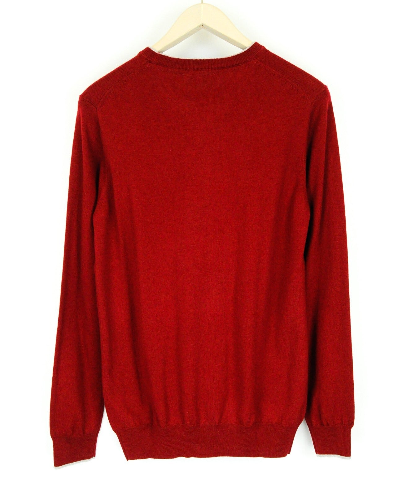HARMONT & BLAINE Mens Sweatshirt M Red Wool Blend Long Sleeve  Pullover