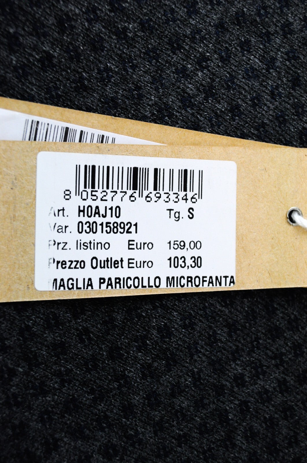 HARMONT & BLAINE Mens Sweatshirt S Grey Wool Cotton Cashmere Long Sleeve