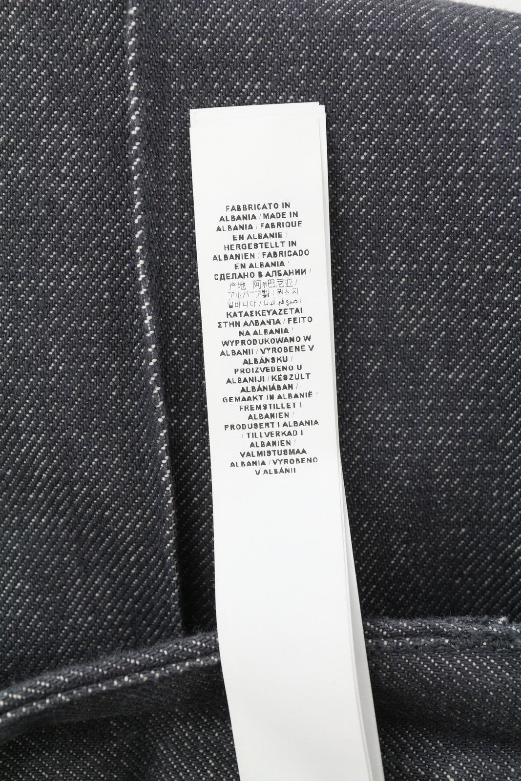 LIU JO Women Jeans W26 Wide Leg Zip High Waist Pockets Casual Dark Grey Denim