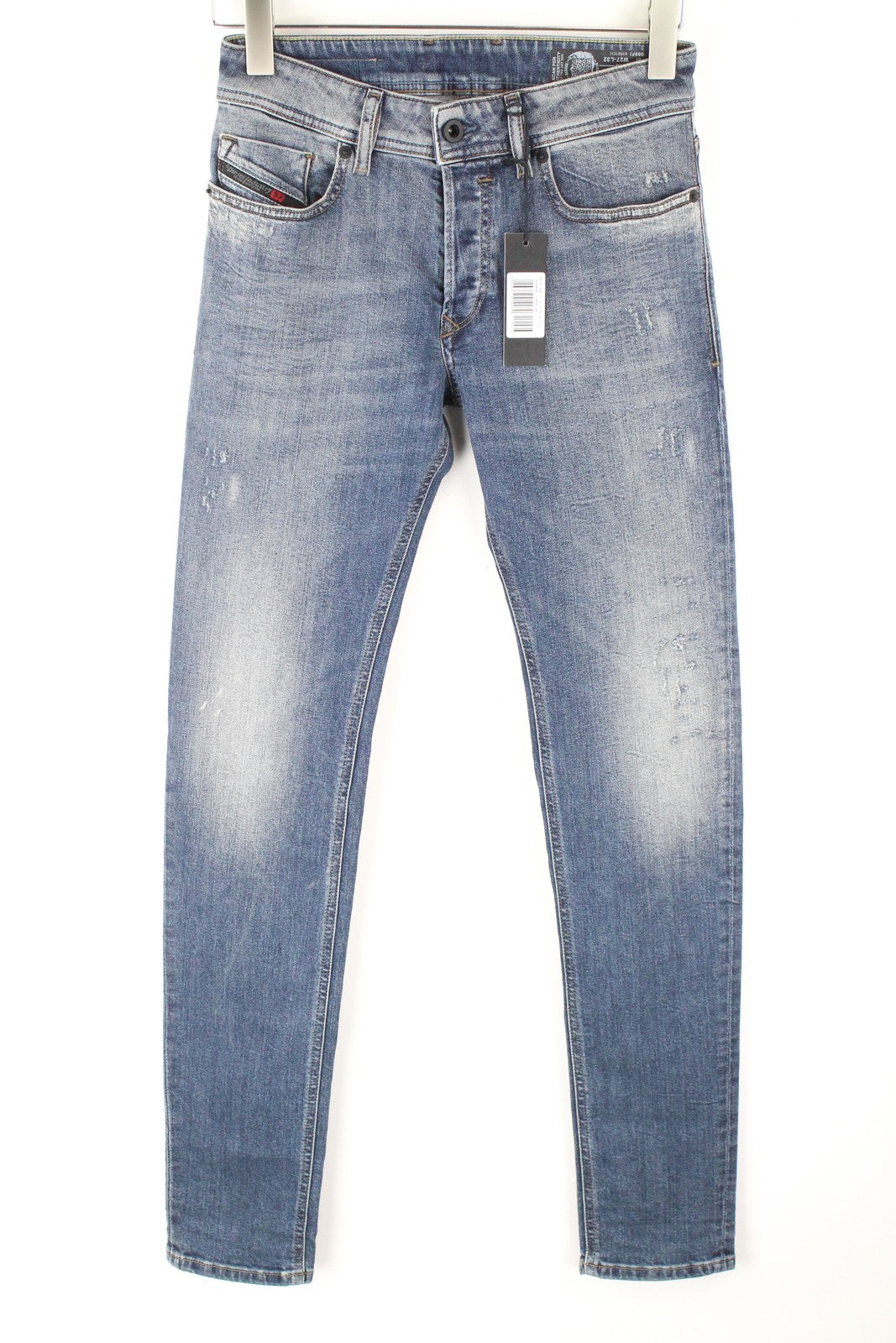 DIESEL Sleenker 069FI Men's Slim Fit Jeans W28 L32 Stretch Cotton Blue Denim