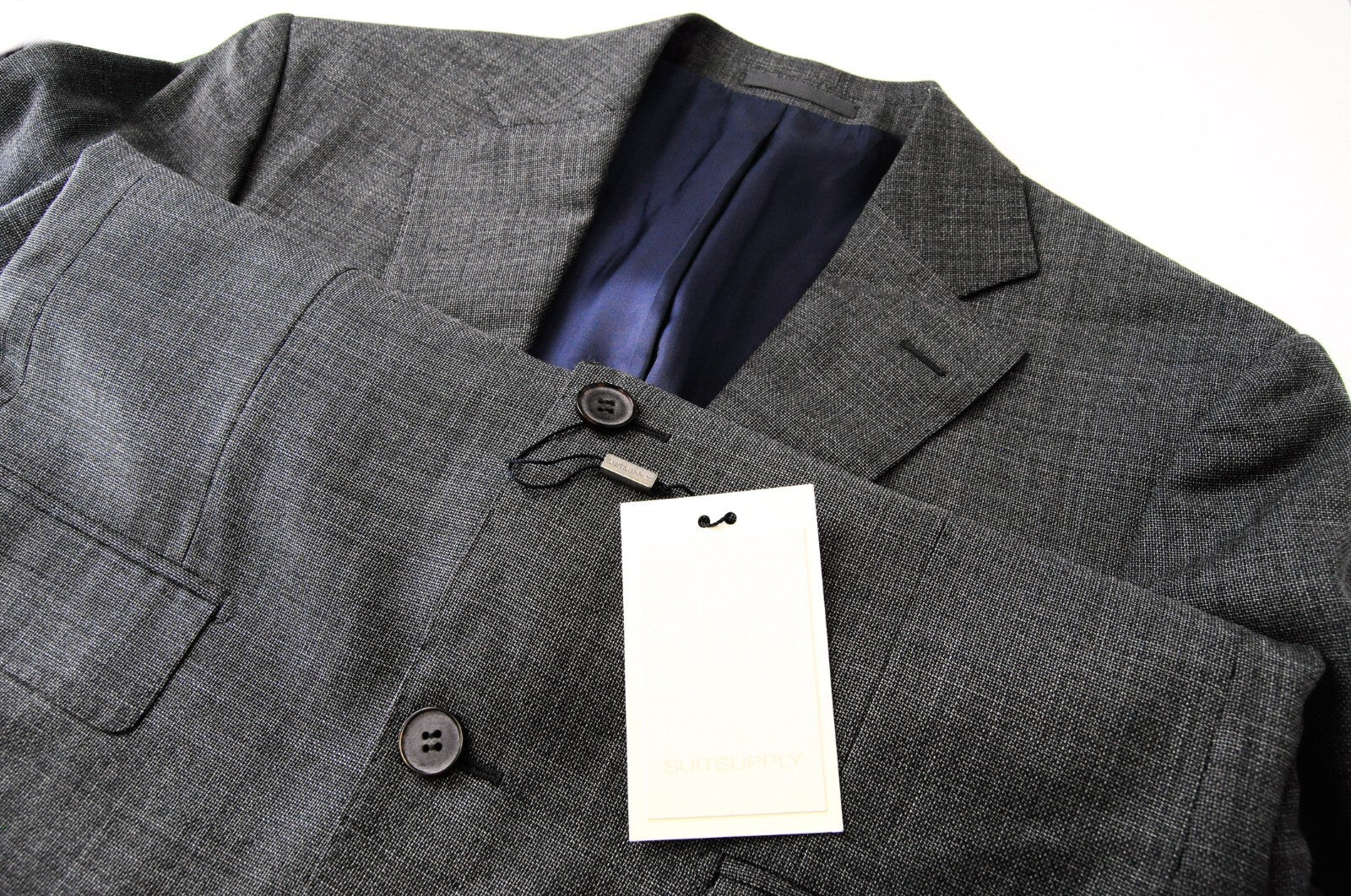 SUITSUPPLY Napoli Mens Blazer UK38L Wool Lined  Dress