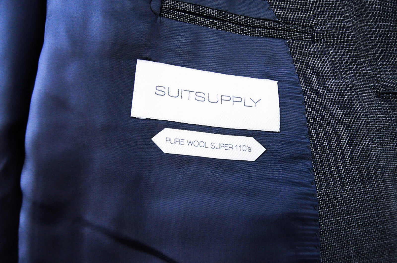 SUITSUPPLY Napoli Mens Blazer UK38L Wool Lined  Dress