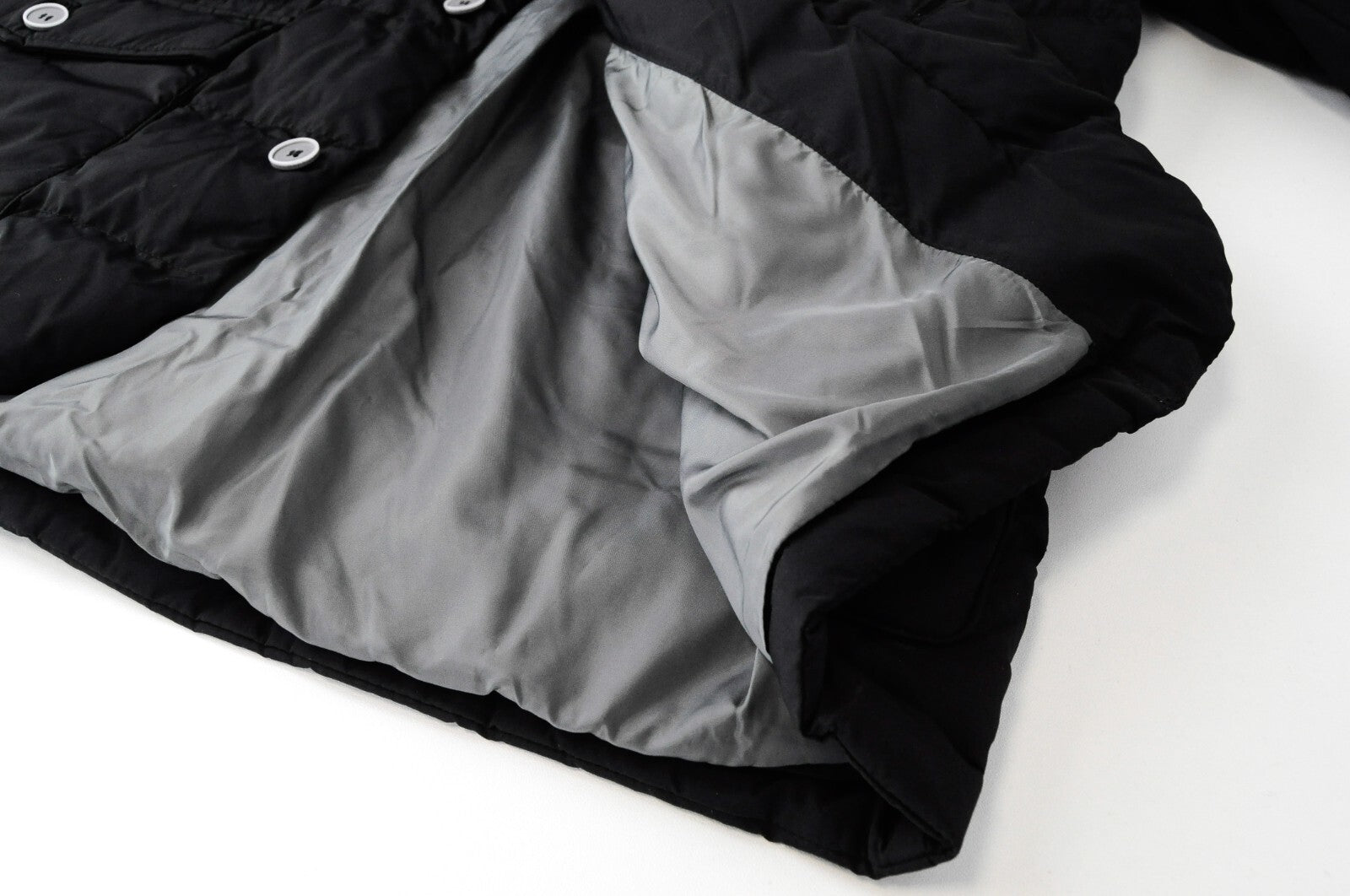 HARMONT & BLAINE Mens Jacket L Black Lined  Padded  Collar