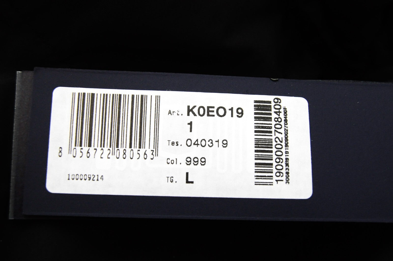 HARMONT & BLAINE Mens Jacket L Black Lined  Padded  Collar