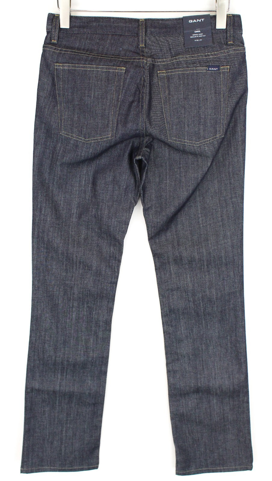 GANT Carol Womens Jeans W29/L34 Mid-Blue Regular Bootcut Stretchy Zipped