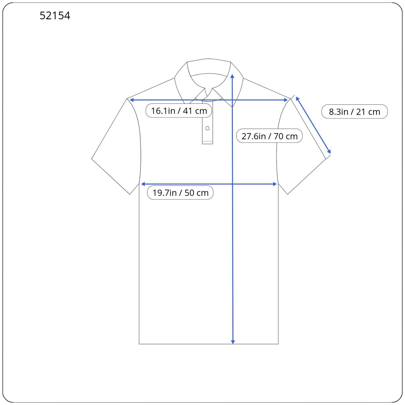 STATE OF ART Mens Polo T-Shirt L Embroidered Navy Cotton Short Sleeve Dress