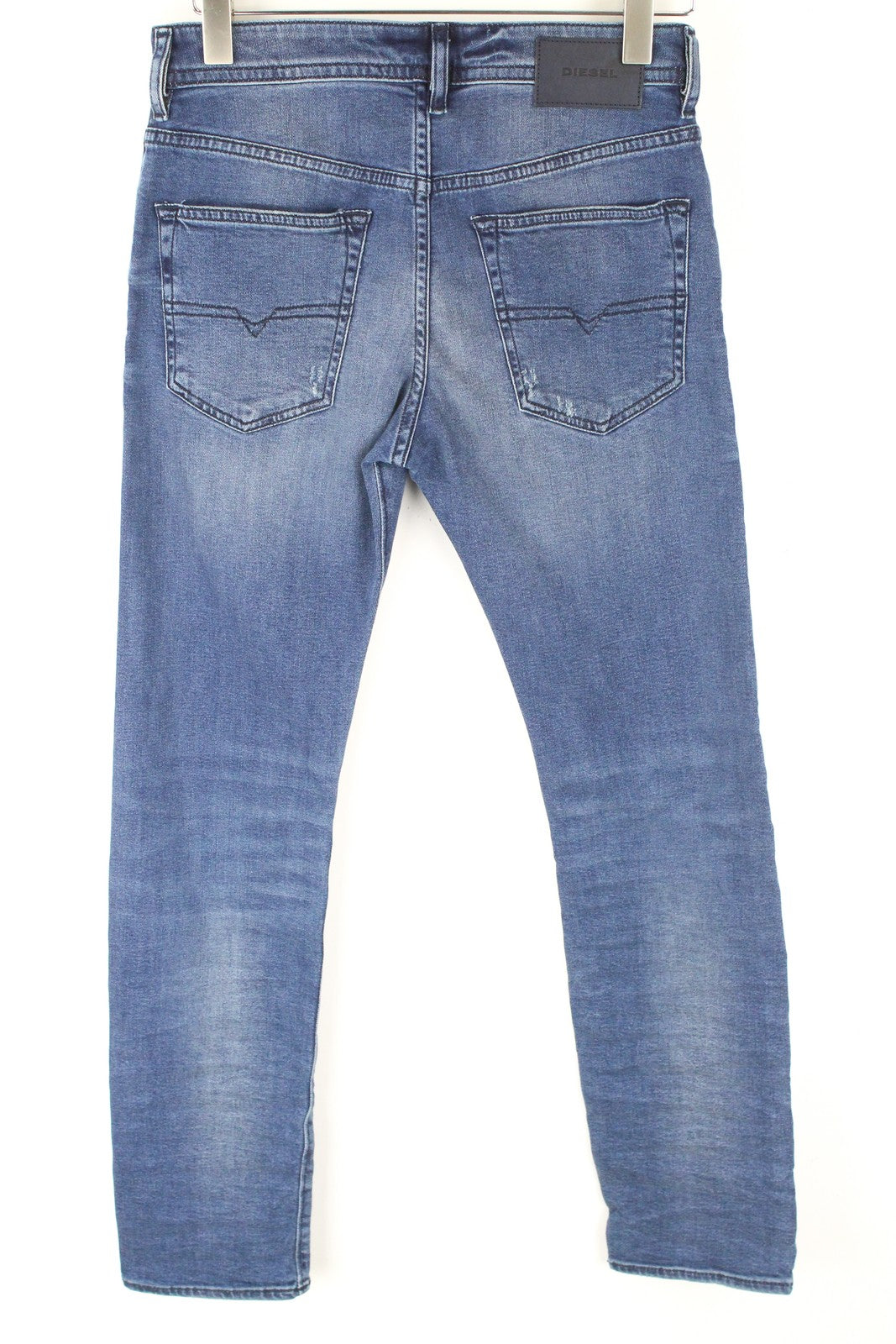 DIESEL Buster 084NV Men's Jeans W27 L30 Slim Taper Fit Stretch Cotton Blue Wash