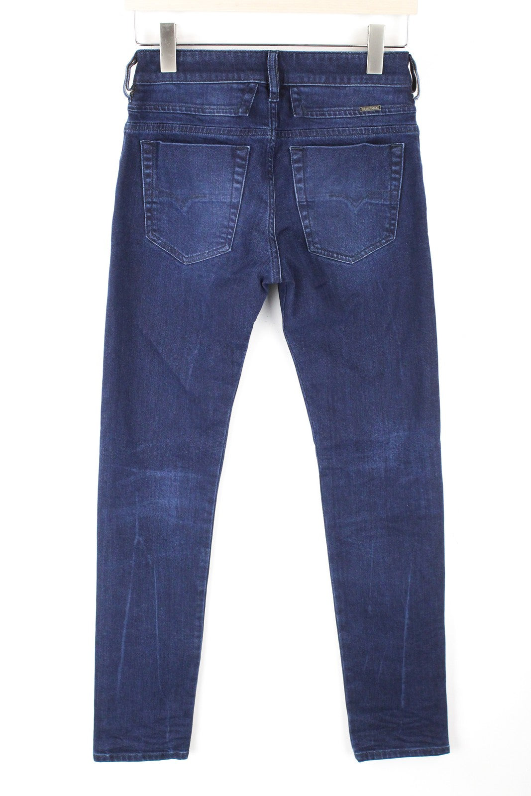 DIESEL D-Bazer 083AT Men's Jeans W26 L32 Blue Taper Fit Cotton Denim Stretch