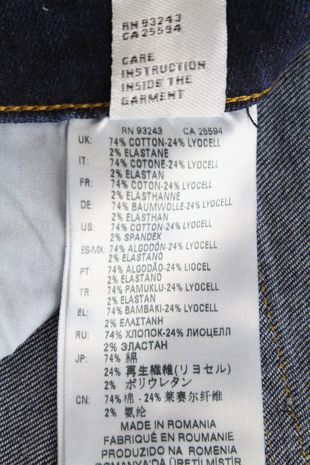 DIESEL D-Bazer 083AT Men's Jeans W26 L34 Blue Taper Fit Coated Stretch Cotton