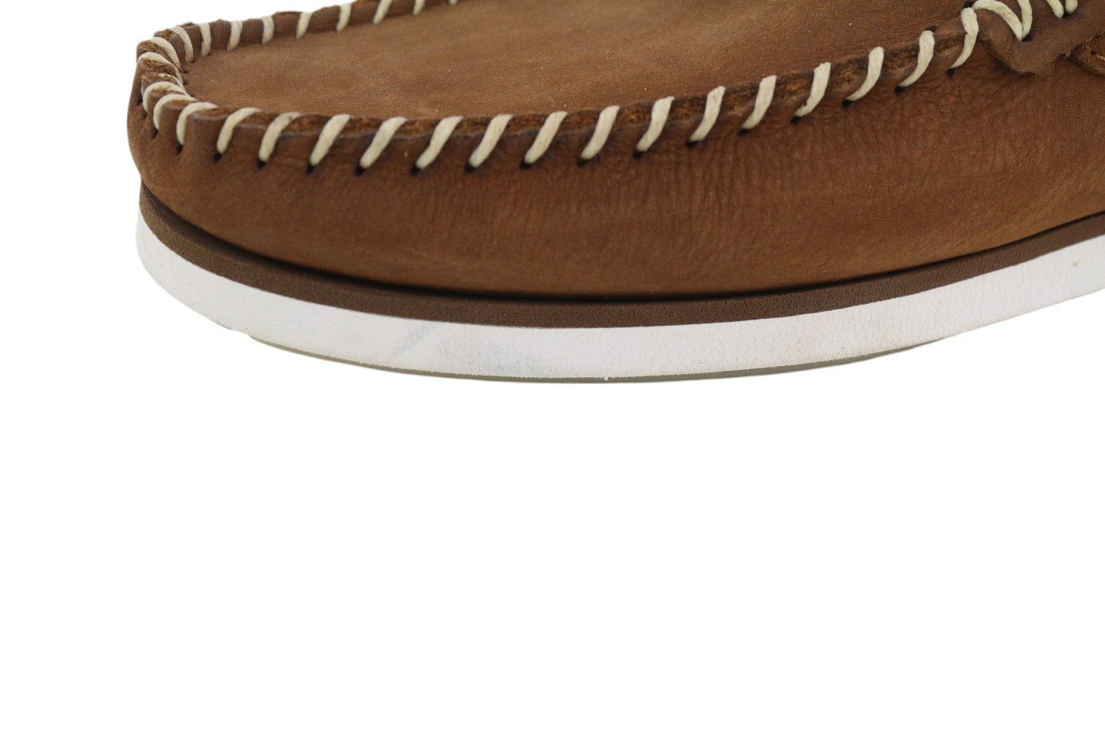 TIMBERLAND A2A92 Men Shoes EU43 Brown Leather Boat Slip On True Cloud Comfort