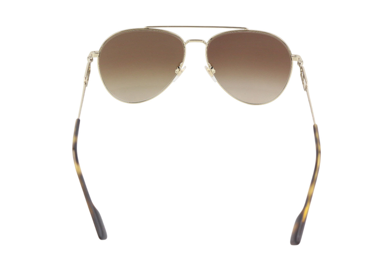 BURBERRY Carmen Women Sunglasses ONE SIZE Light Gold Animal Detail RRP€269