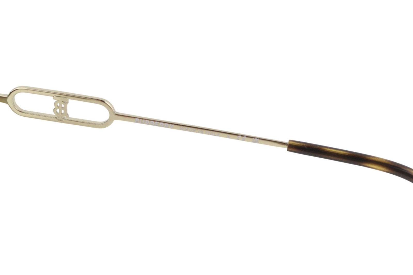 BURBERRY Carmen Women Sunglasses ONE SIZE Light Gold Animal Detail RRP€269