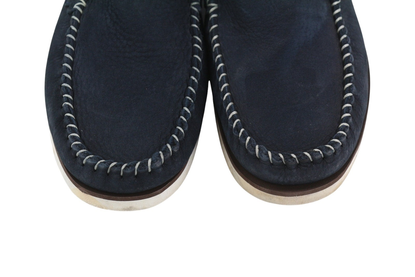 TIMBERLAND A2A8F Men Shoes EU43 Dark Blue Leather Boat Flats True Cloud Comfort