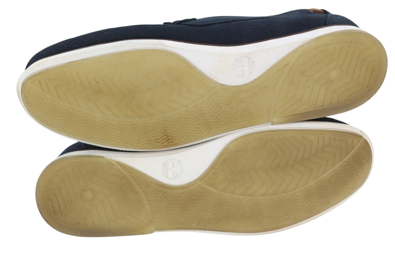 TIMBERLAND A2A8F Men Shoes EU43 Dark Blue Leather Boat Flats True Cloud Comfort