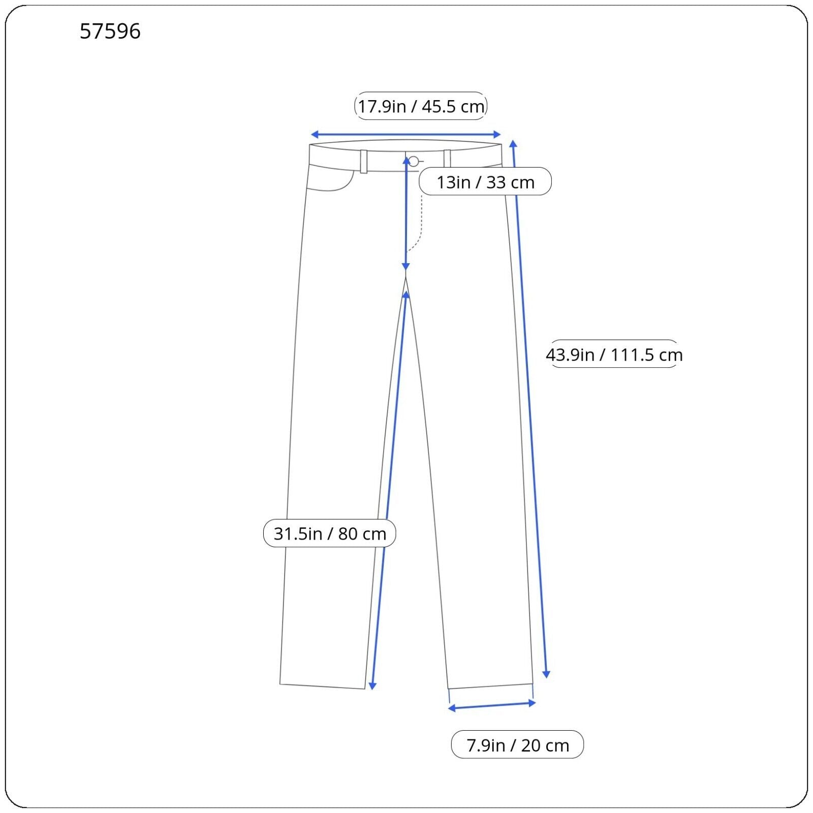 SCOTCH & SODA Freeman Mens W36/L34 Blue Cotton Slim  Striped Tapered Pants