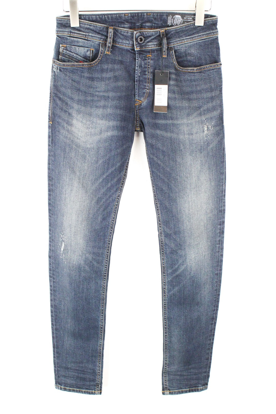 DIESEL Sleenker 069DG Men's Jeans W28 L32 Slim Fit Stretch Cotton Blue Denim