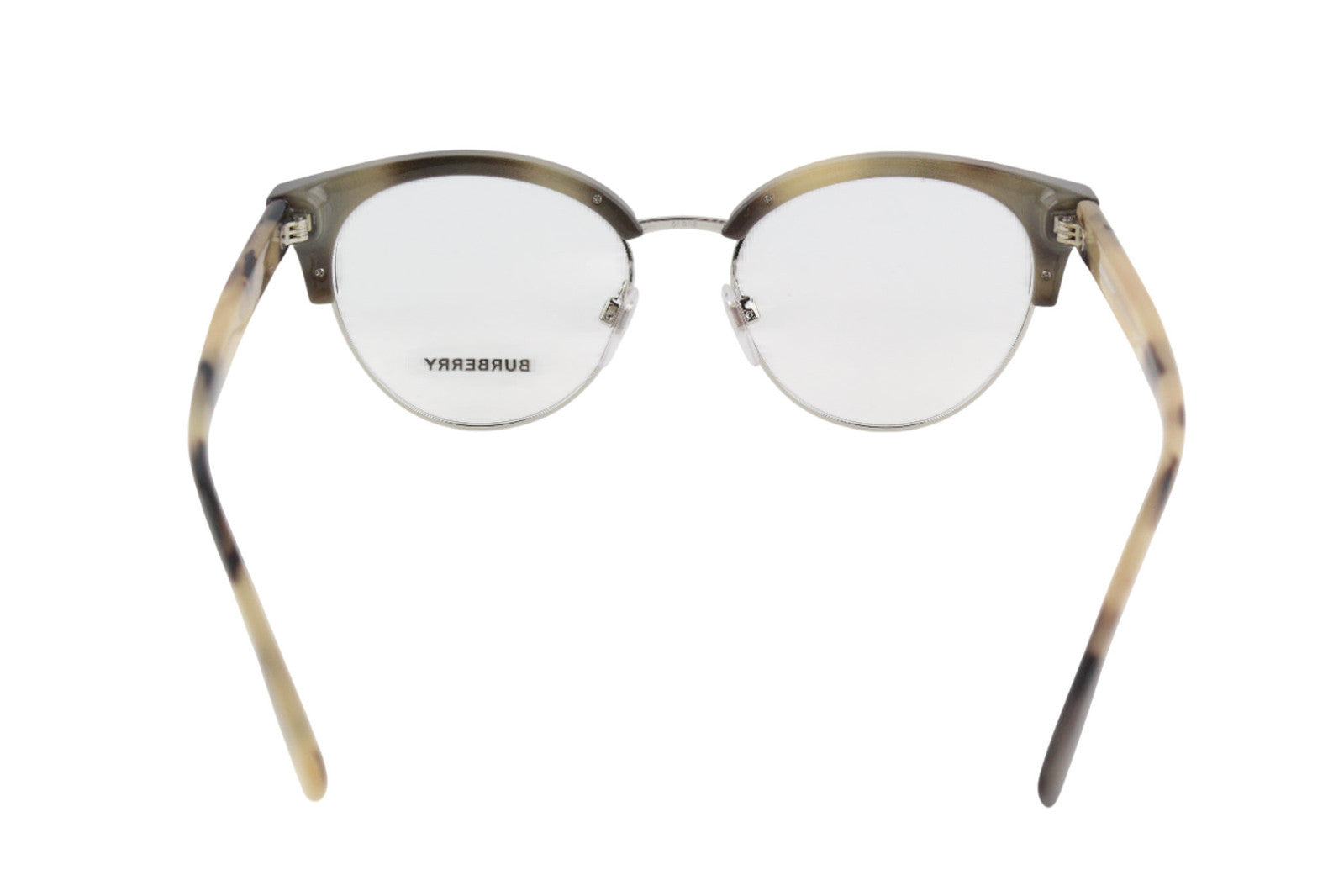 BURBERRY Birch Women Eyeglasses ONE SIZE Demo Lens Animal Print Frame RRP€249