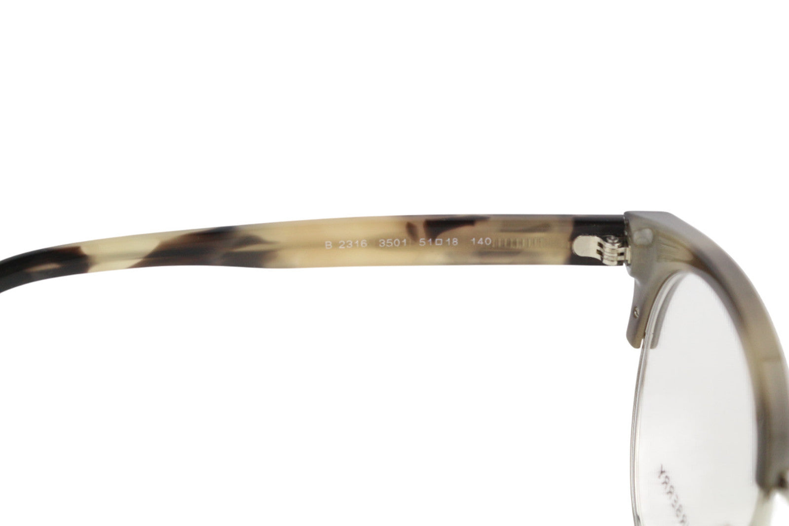 BURBERRY Birch Women Eyeglasses ONE SIZE Demo Lens Animal Print Frame RRP€249