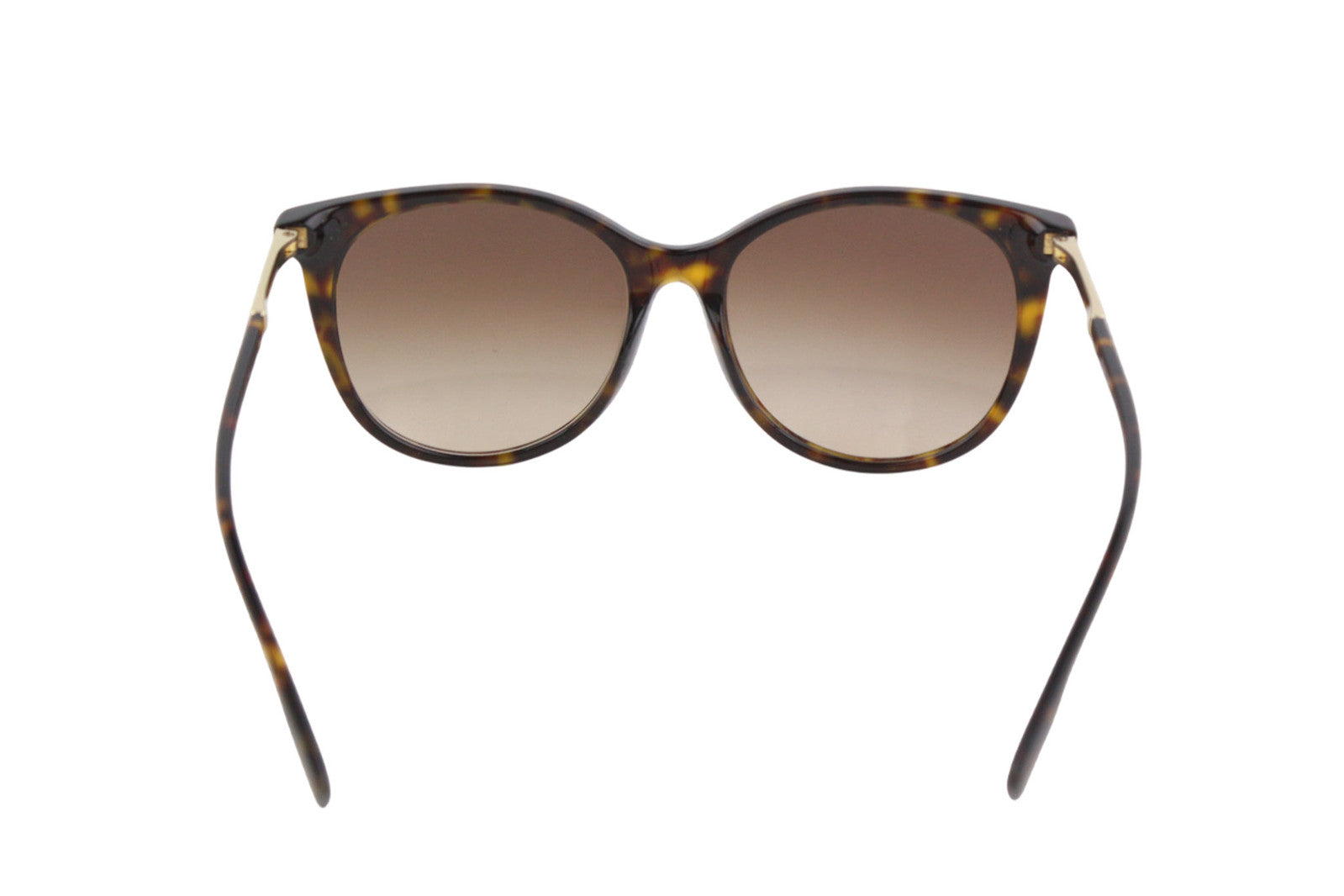 BURBERRY Alice Women Sunglasses ONE SIZE Mid Brown Animal Print Logo RRP€269