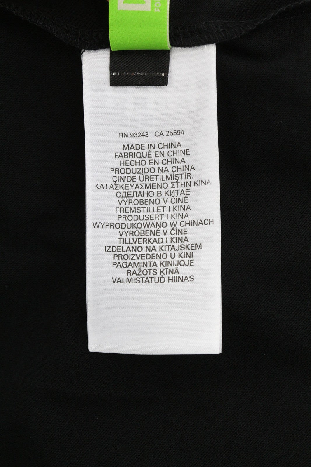 DIESEL T-Diegos-B10 Men T-Shirt L Black Short Sleeve Crew Collar  Tricot