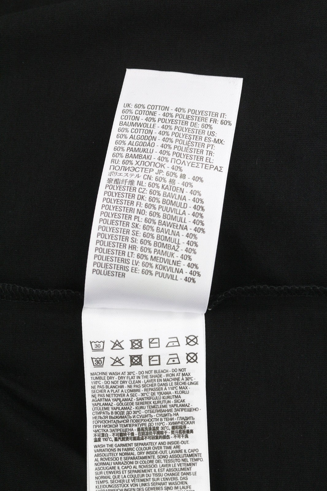 DIESEL T-Diegos-B10 Mens T-Shirt XL Black Short Sleeve Crew Collar  Tricot