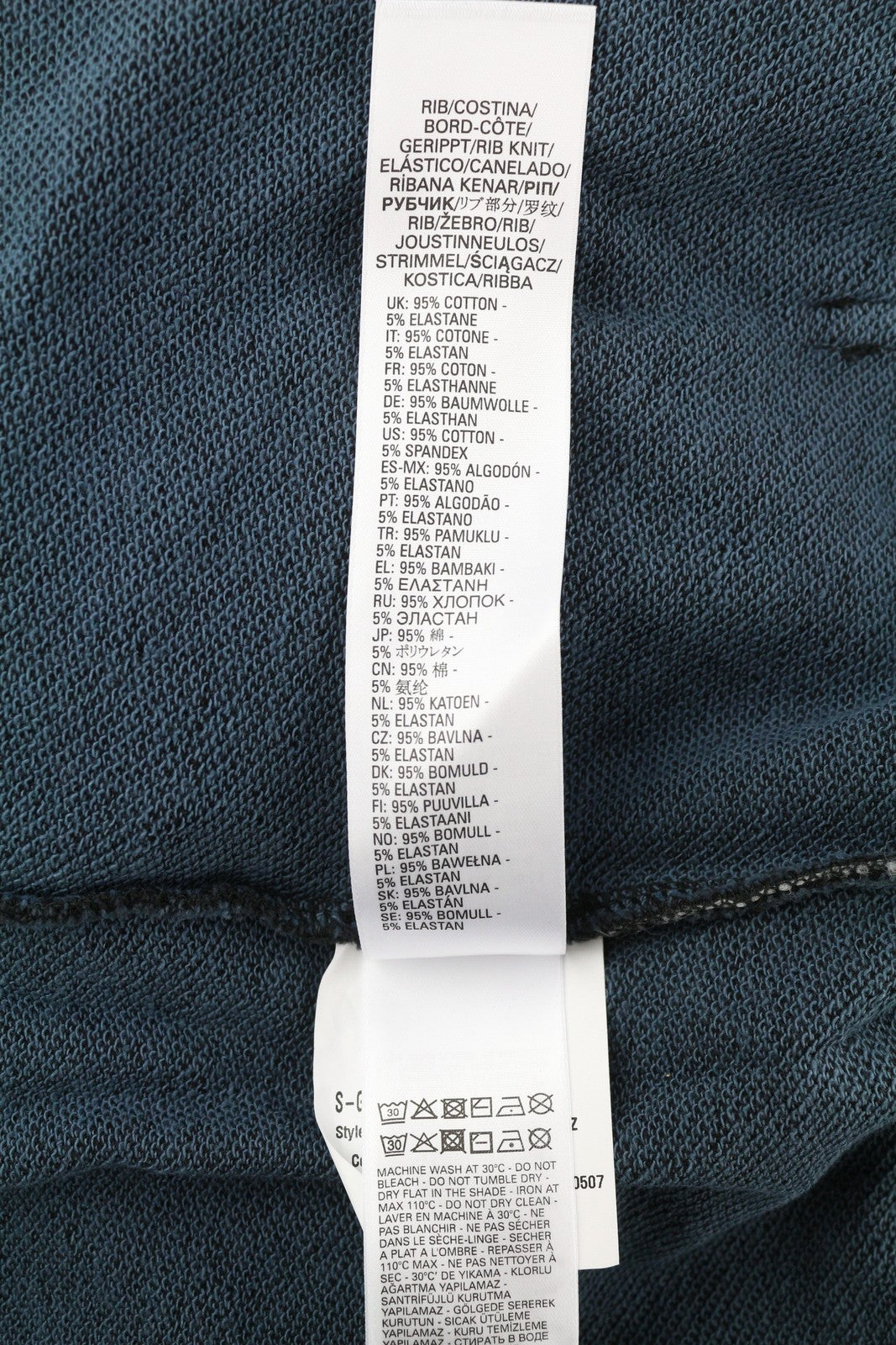 DIESEL S-Ginn-Hood-E1 Mens Hoodie L Washed Grey Distress Hood Kangaroo RRP€195