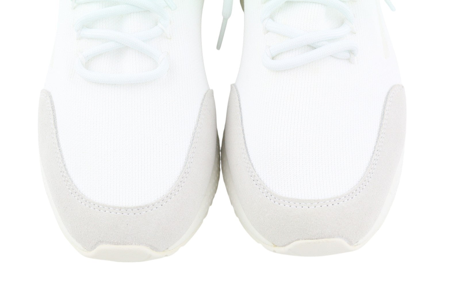 DIESEL S-Kby Stripe Mens Sneakers EU44 White Low Top Lace Up Almond Toe RRP€170