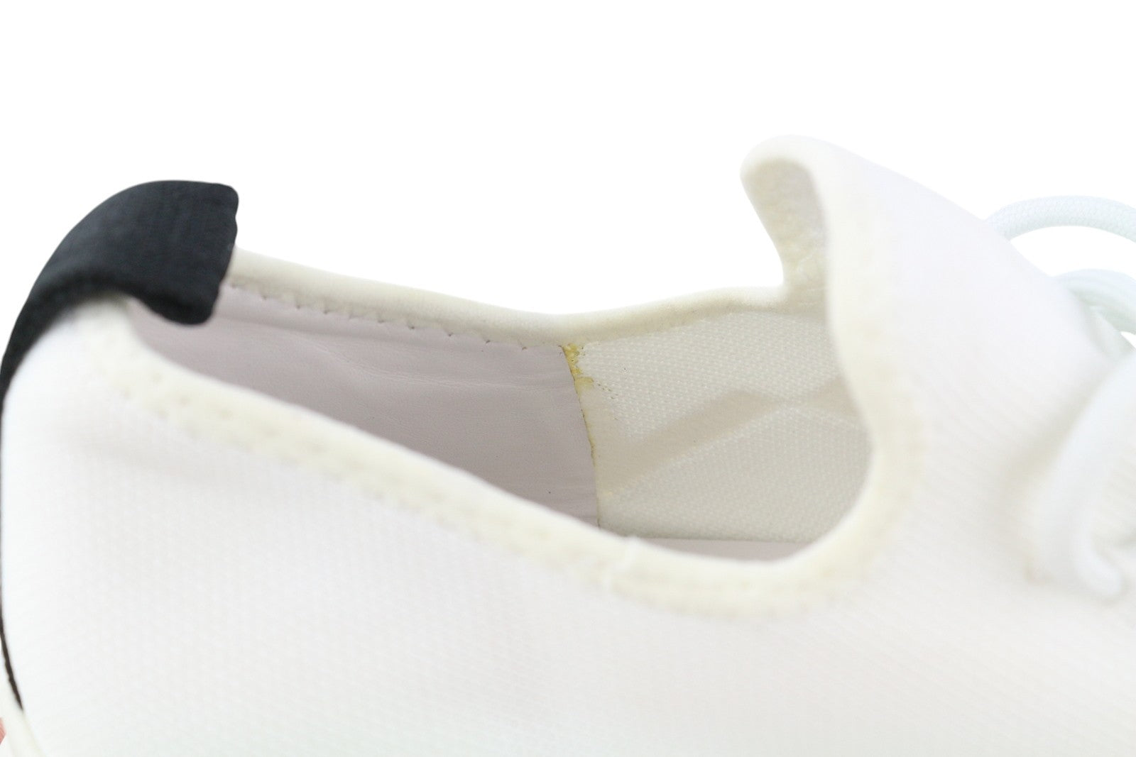 DIESEL S-Kby Stripe Mens Sneakers EU46 White Low Top Lace Up Almond Toe RRP€170