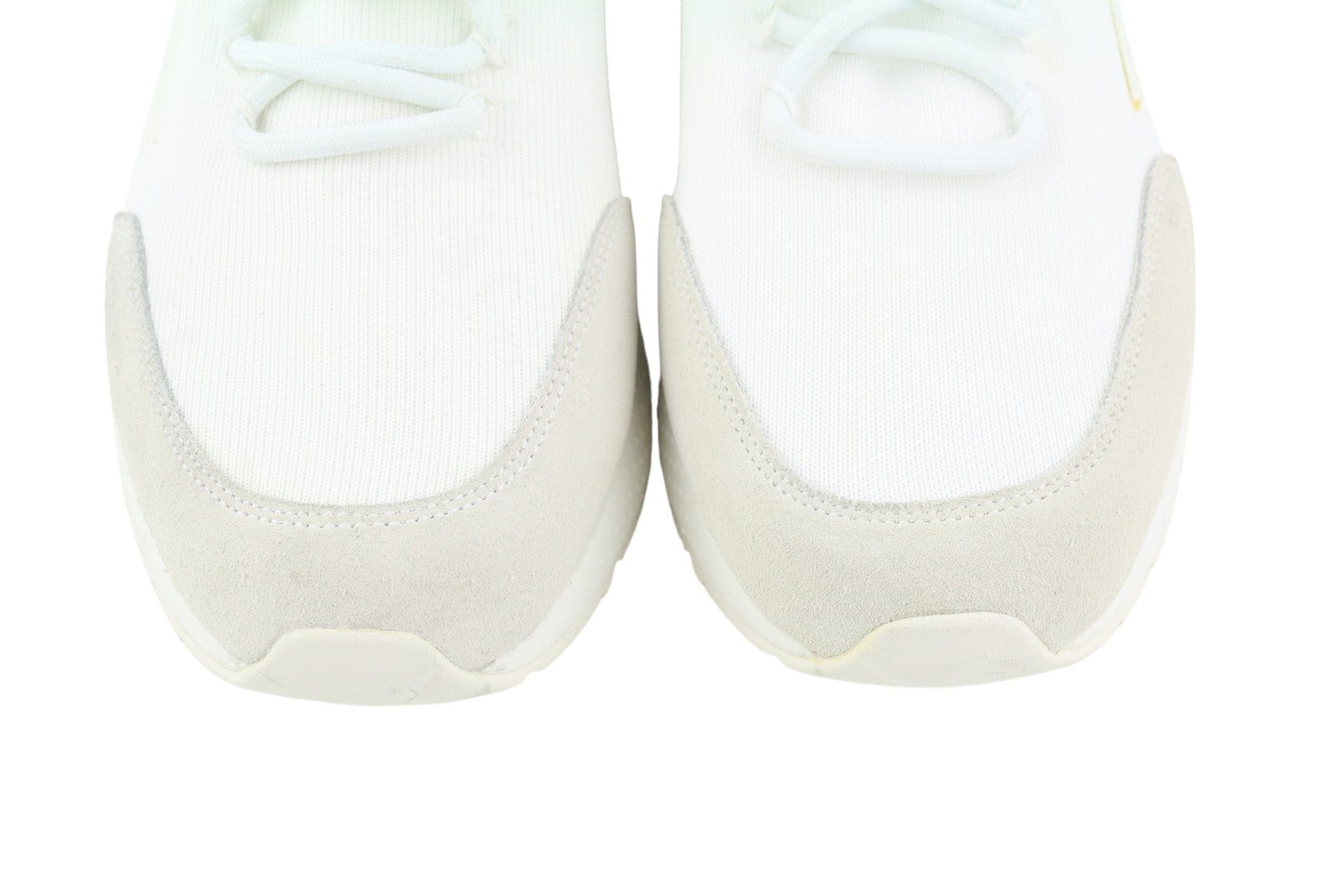 DIESEL S-Kby Stripe Mens Sneakers EU46 White Low Top Lace Up Almond Toe RRP€170