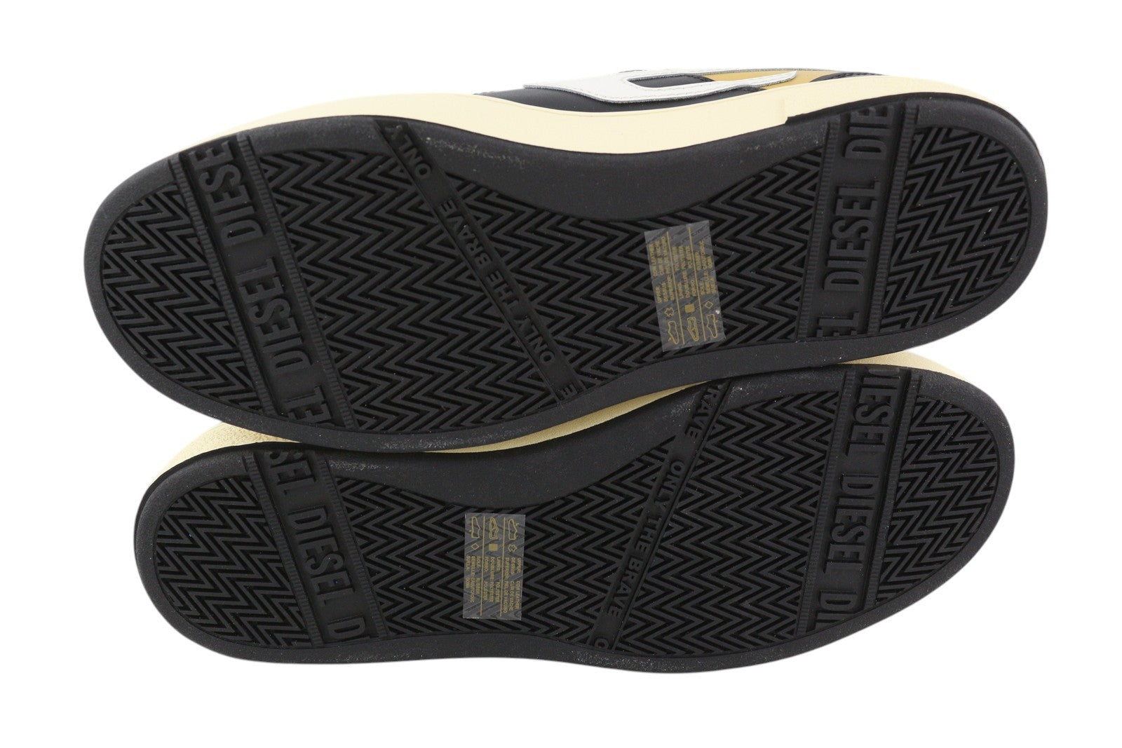 DIESEL S-Ukiyo Low Mens Sneakers EU44 Cow Leather Lace Up Low Top  RRP€185