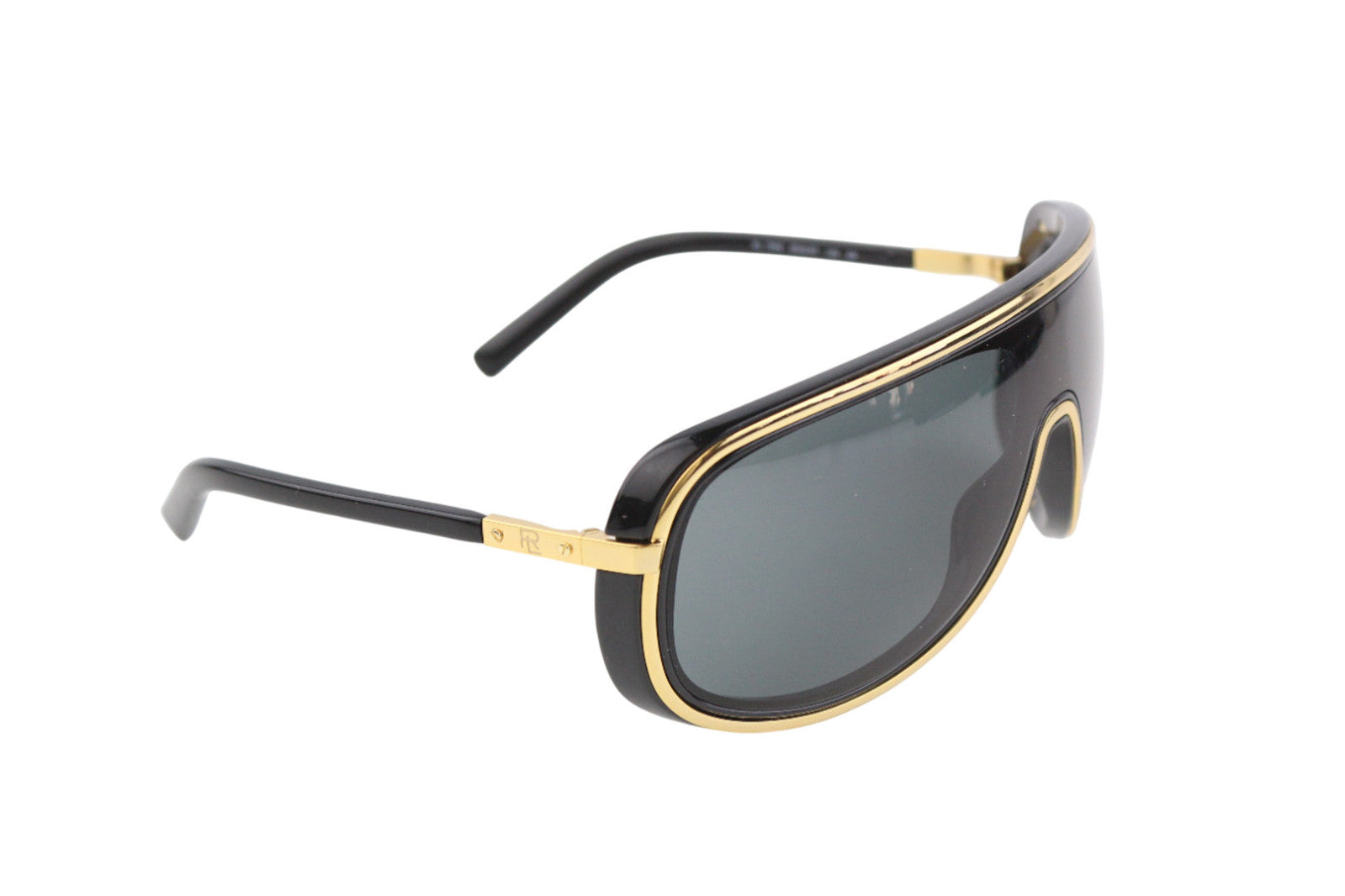 RALPH LAUREN Men Sunglasses 0RL7069 Shiny Black Grey U.V. Protection RRP€185