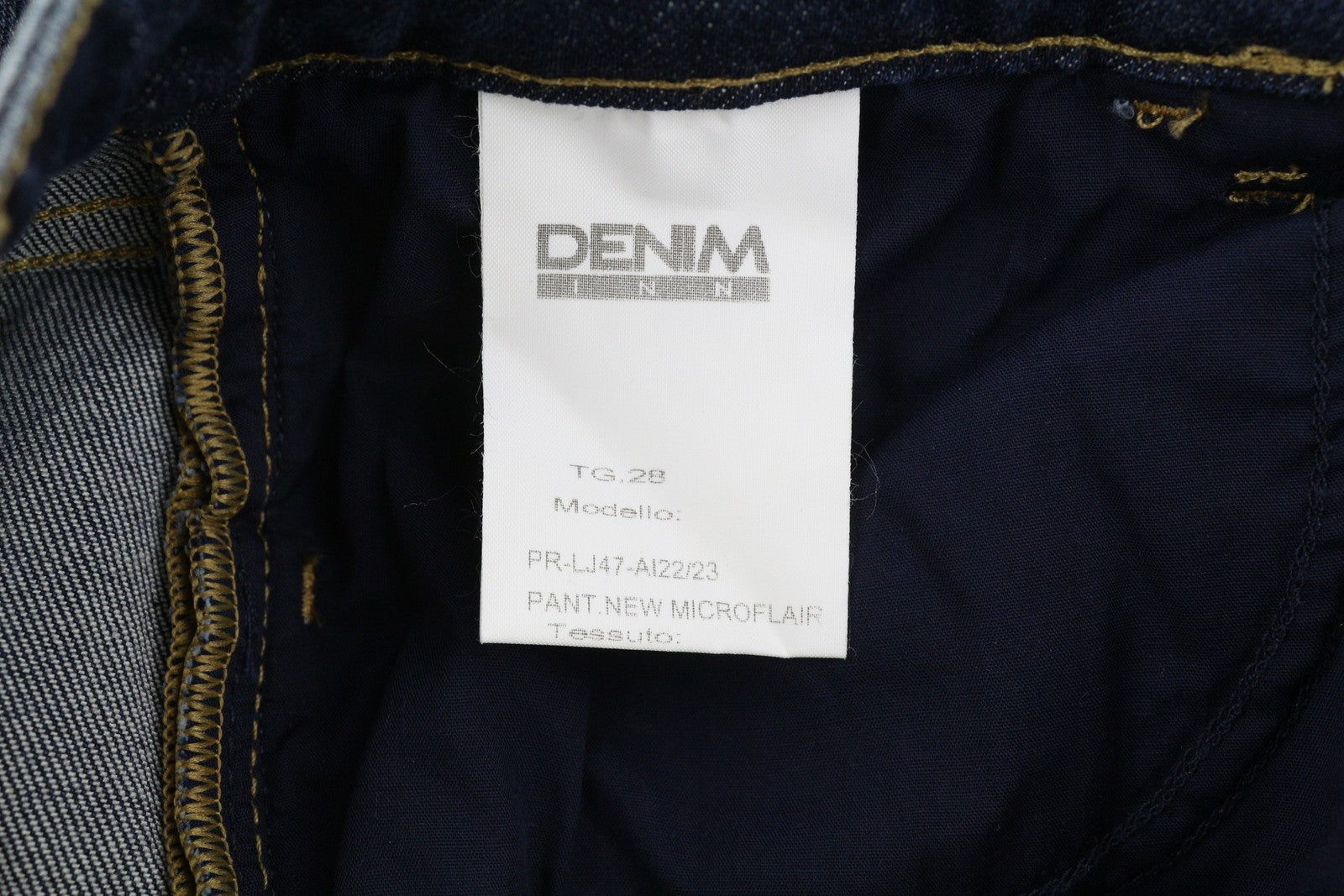 LIU JO New Microflair Women Jeans W28 Bootcut Fit Ankle Zip Washed Denim Blue