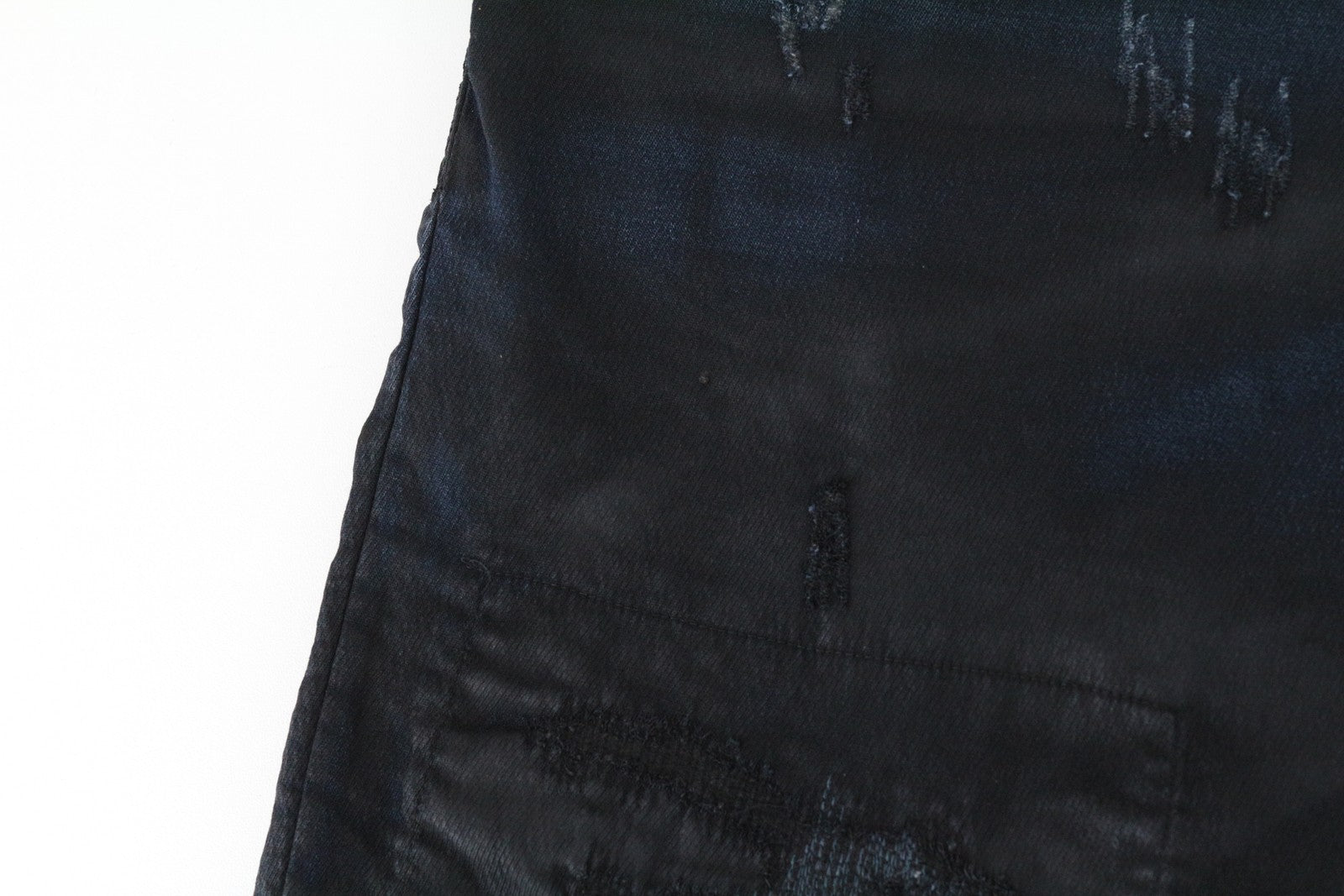 DIESEL Krooley CB-NE 0680B Men's Jeans W38 Slim Fit Carrot Navy Sweat Jogg Navy