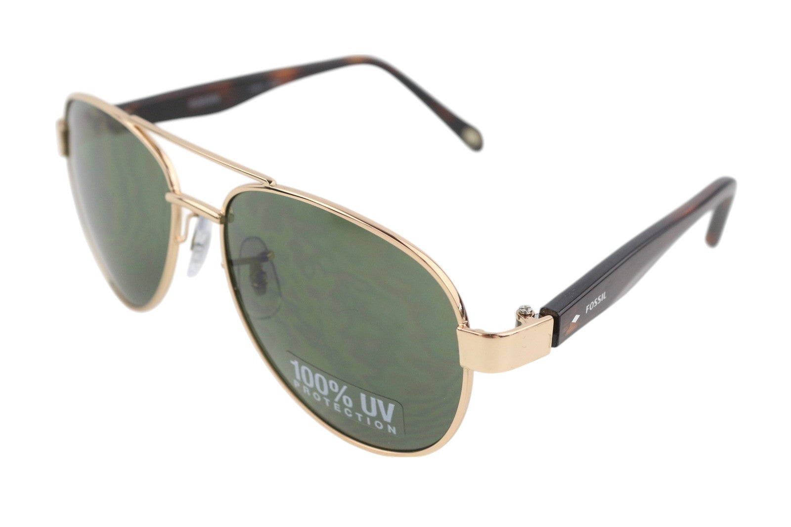 FOSSIL FM25 Men Sunglasses Pattern Frame Pilot Unisex Fossil 100% UV Protection