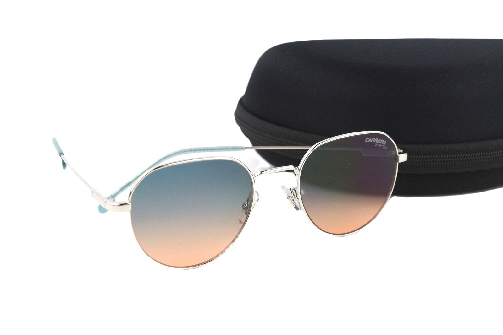 CARRERA Ktuth Men Sunglasses OS Pilot Blue Shaded Orange UV Protection 2015T/S