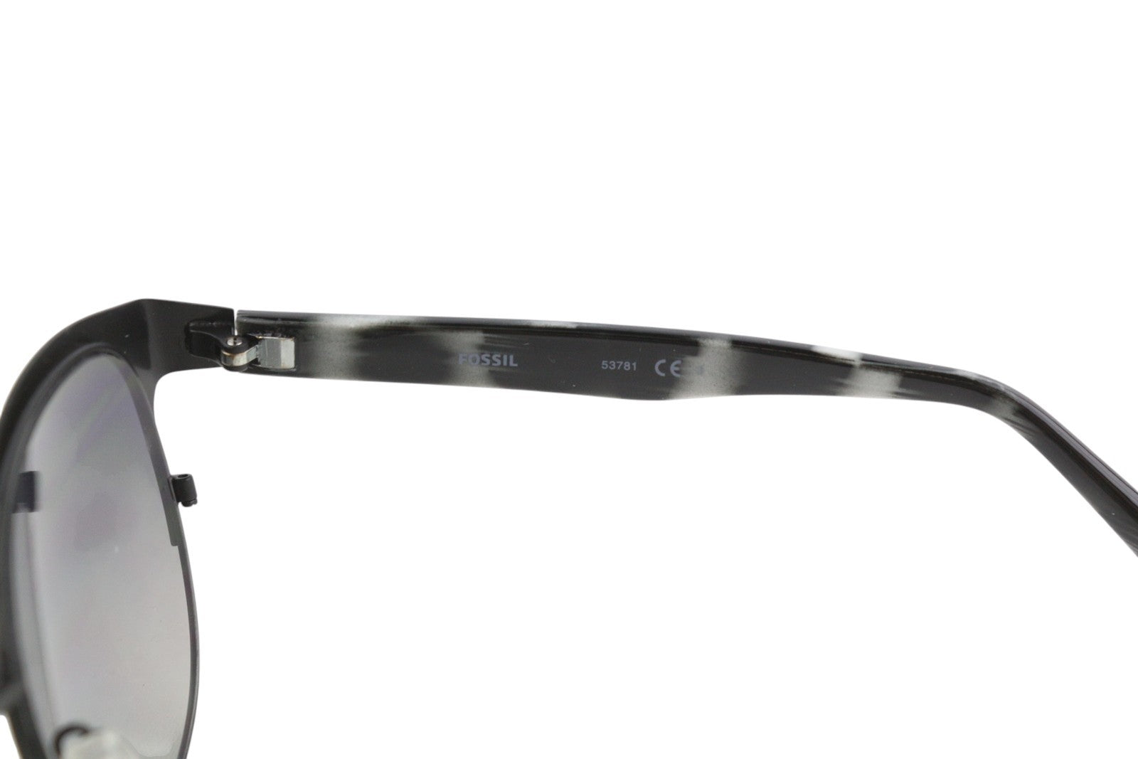 FOSSIL FW153 Women Sunglasses Patterned Frame Fossil Cat Eye 100% UV Protection