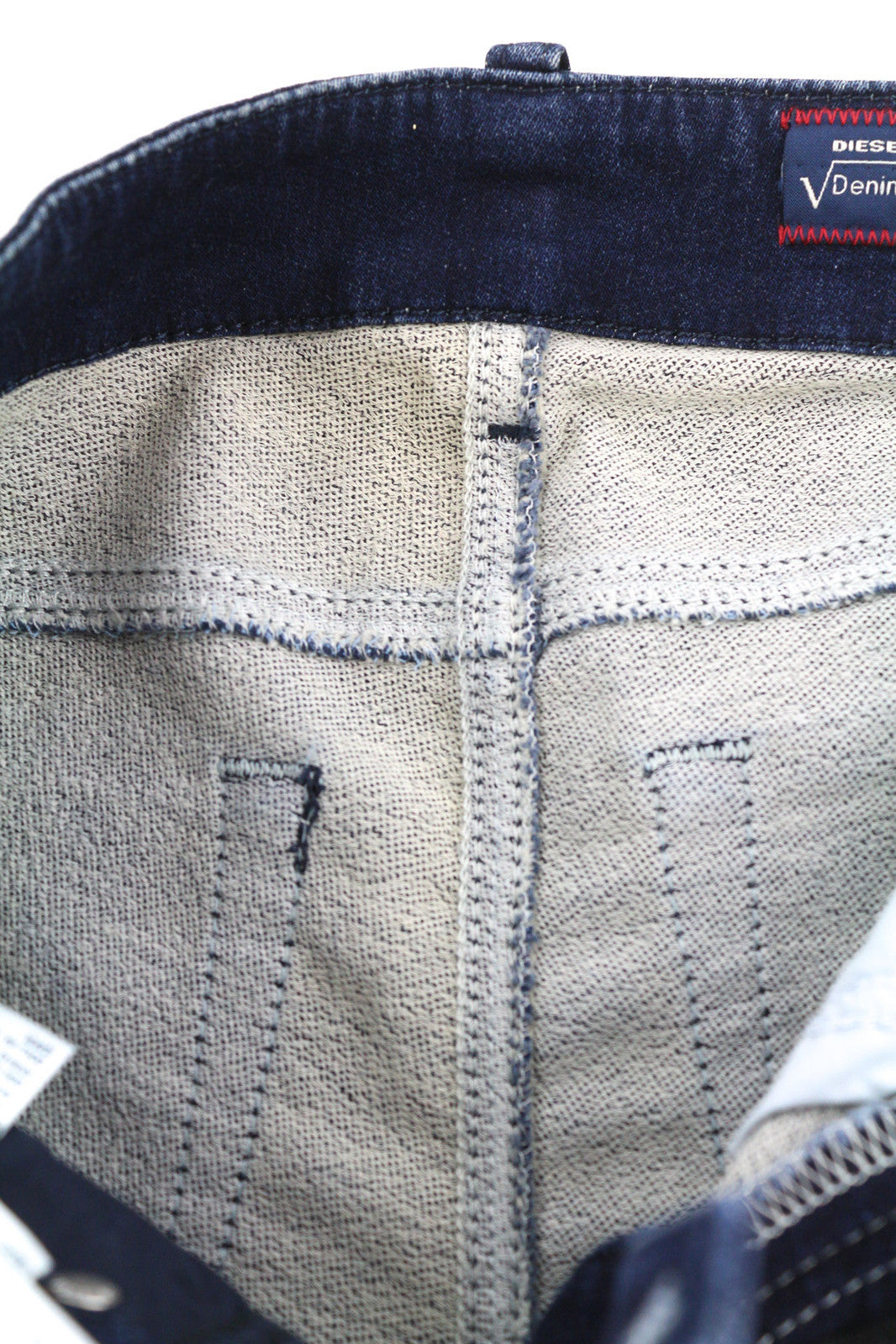 DIESEL Grupee-Ne 0662K Women Jeans W23 Jogg Denim Sweat Skinny Fit Blue RRP€250