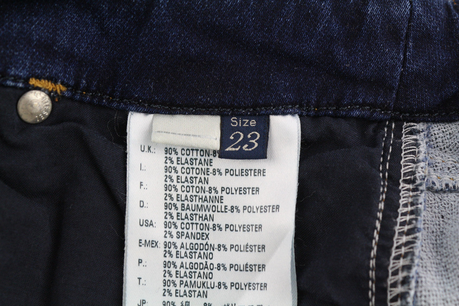 DIESEL Grupee-Ne 0604Z Women Jeans W23 Jogg Denim Sweat Skinny Fit Logo RRP€250