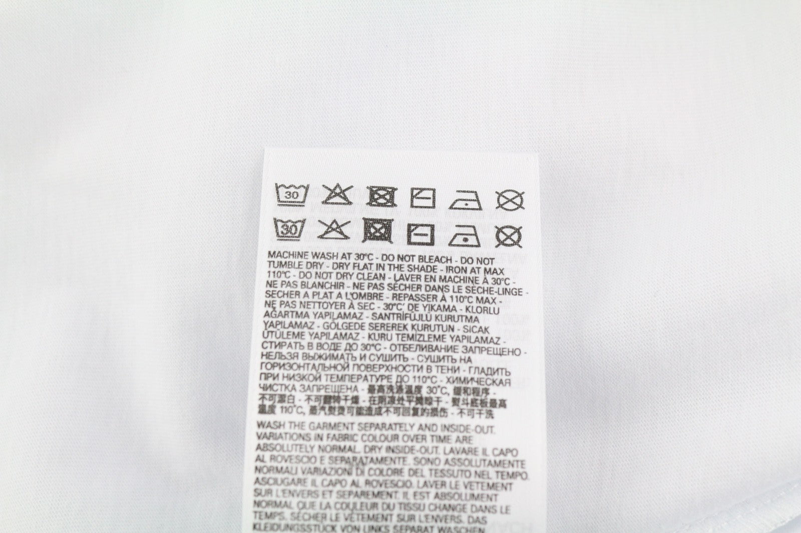 DIESEL T-Just-A35 Men T-Shirt 2XL Short Sleeved Crew Neck Front  Tricot White