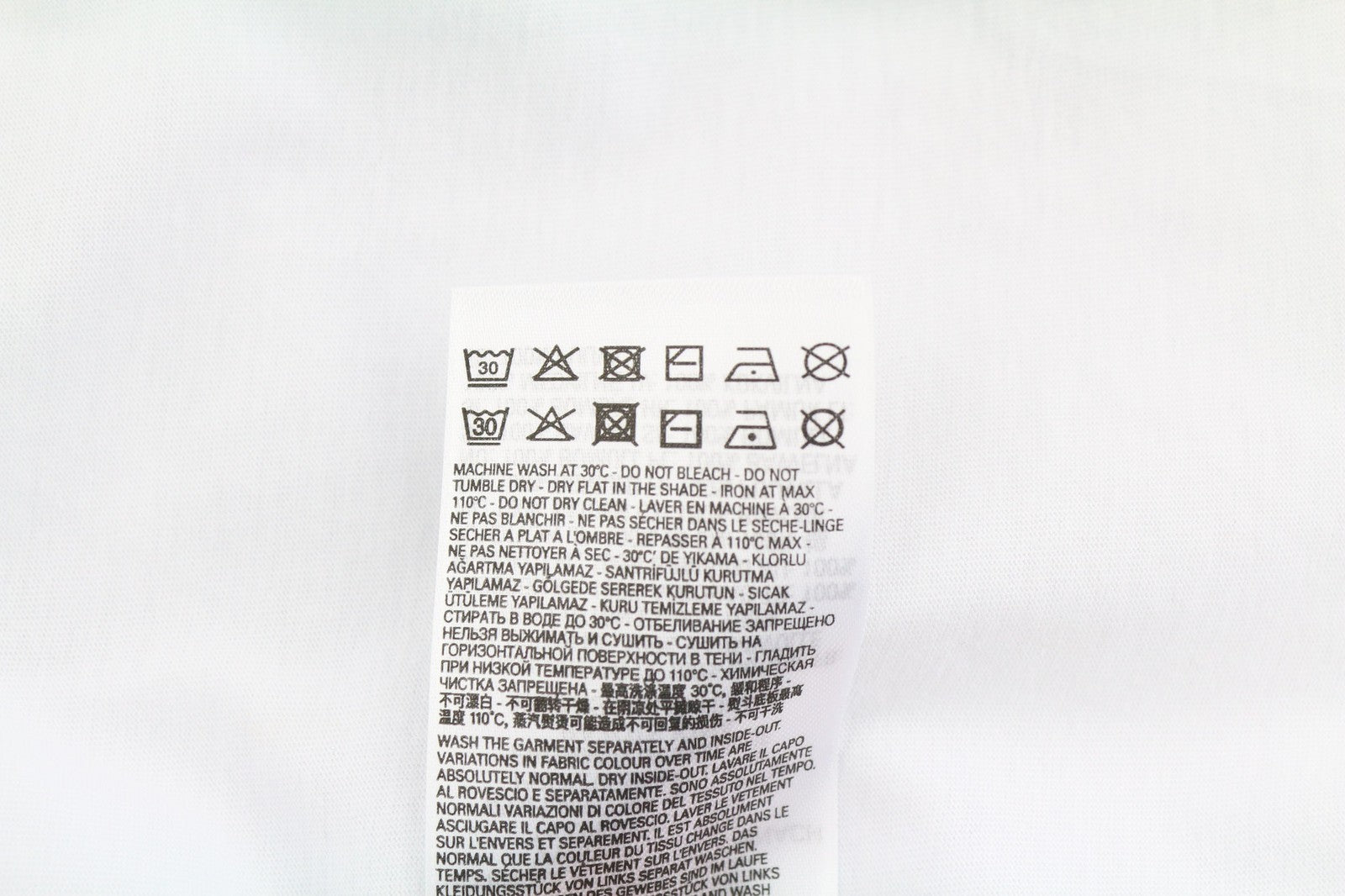 DIESEL T-Just-A35 vyriški marškinėliai XL dydžio, trumpomis rankovėmis, apvalia apykakle, priekyje, balti.