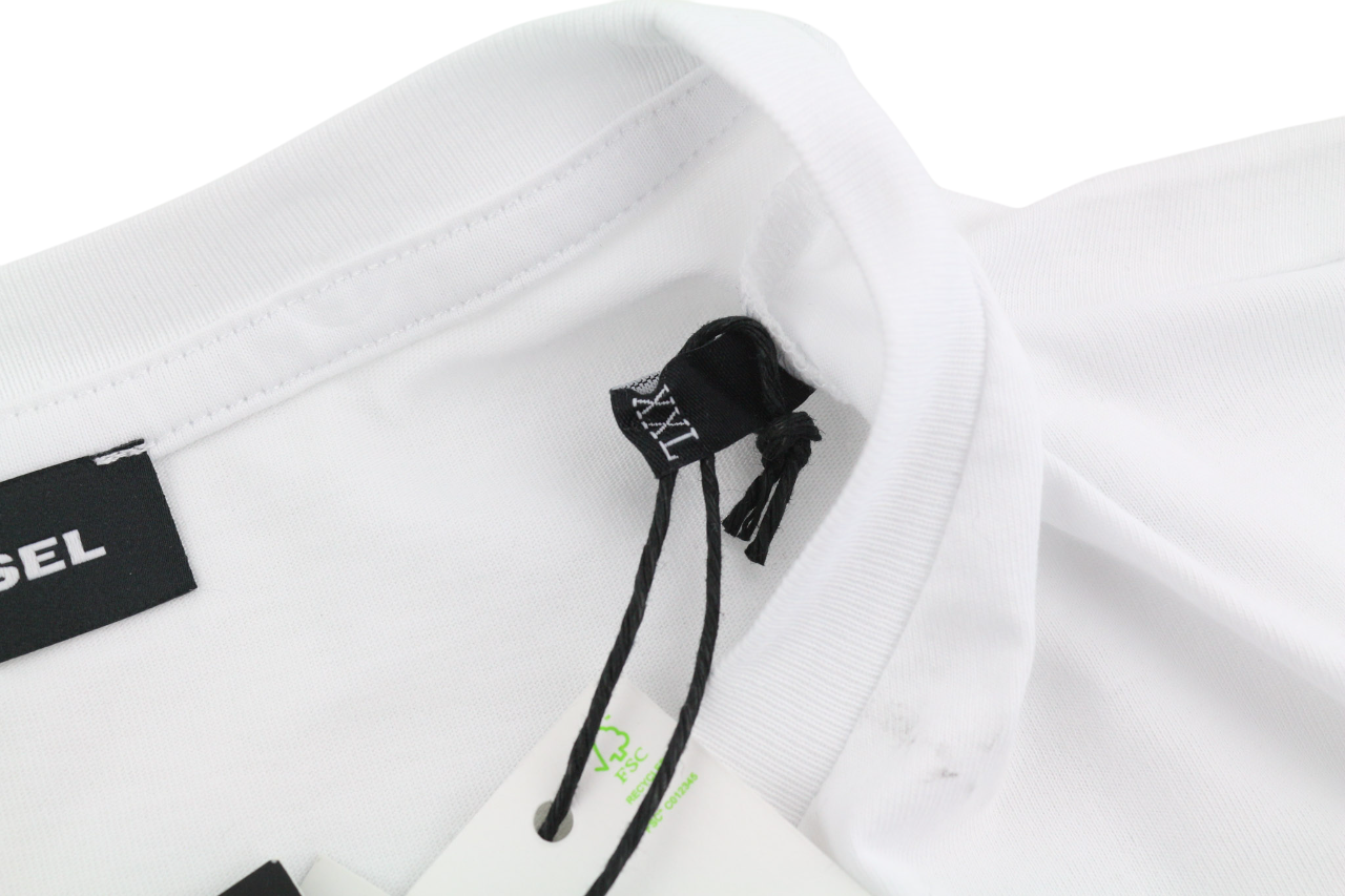 DIESEL T-Diegos-K23 vyriški marškinėliai trumpomis rankovėmis, apvalia apykakle, trikotažiniai 