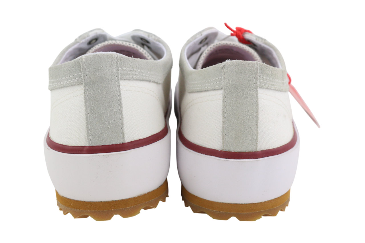 DIESEL S-Principia Low Men Sneakers EU42 White Lace Up Low Top Trainers RRP€185