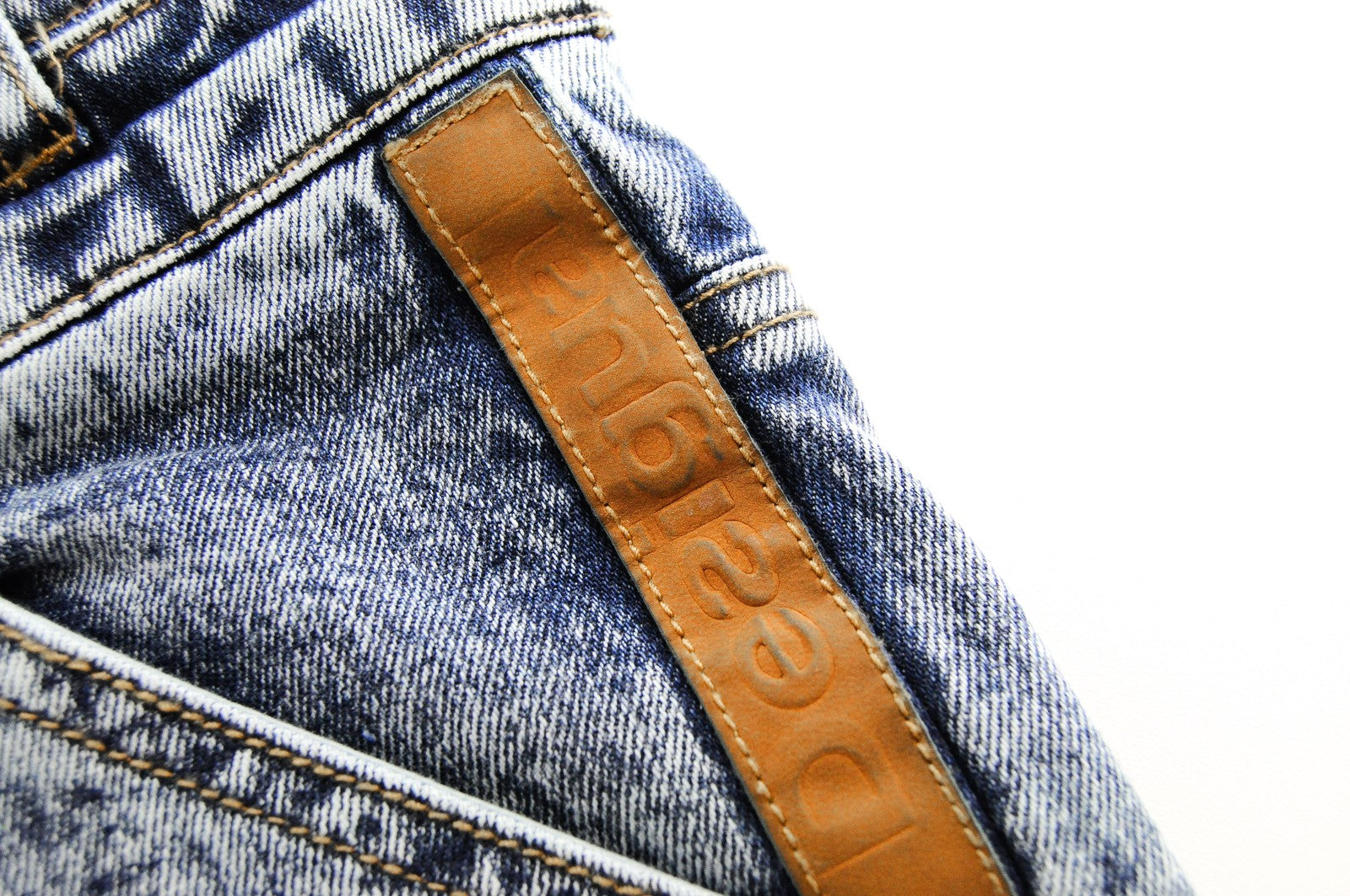 DESIGUAL Coll mens Slim Jeans W36 Blue Washed  stretchy Cotton Casual