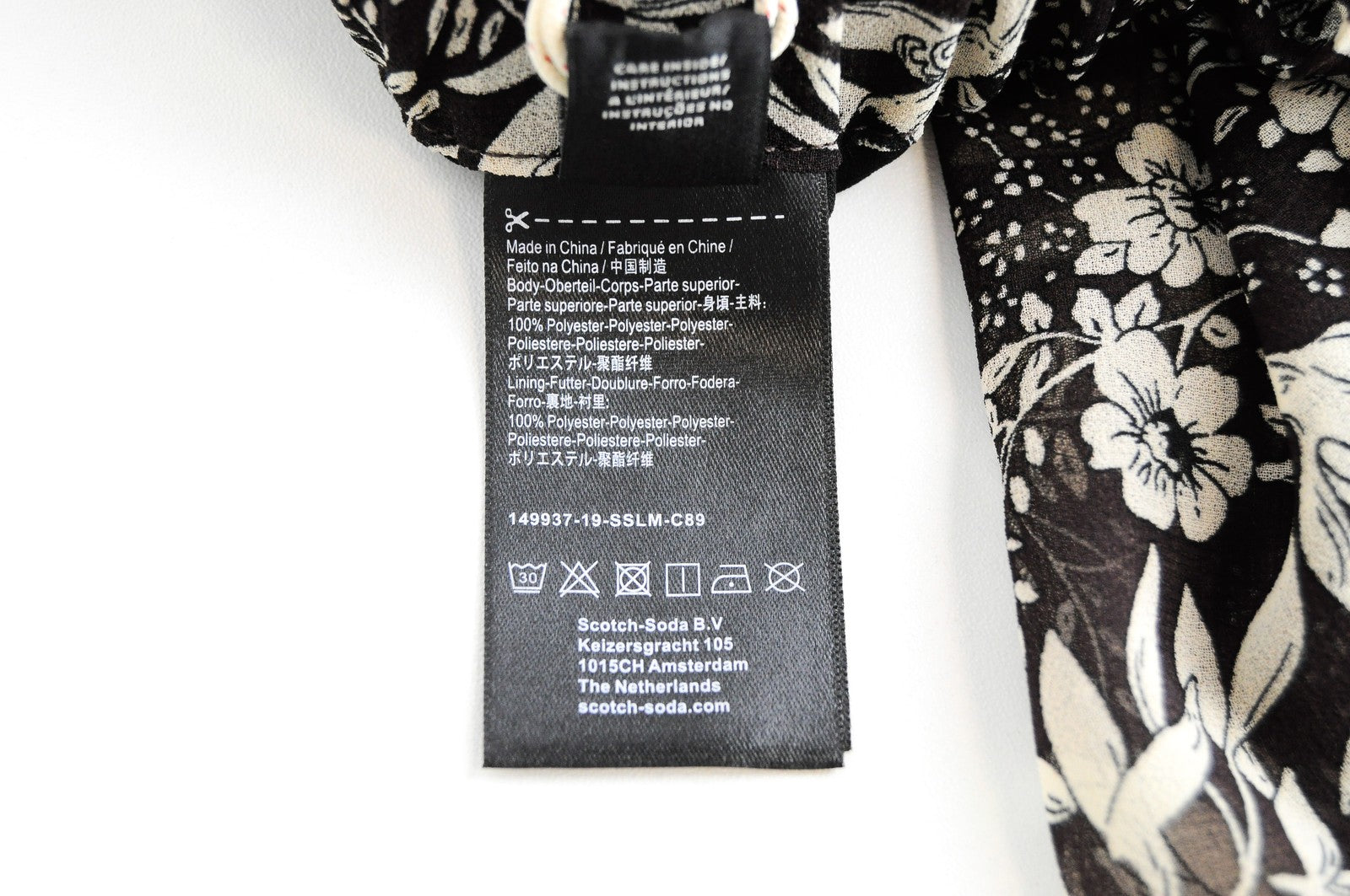 MAISON SCOTCH The Poolside womens Skirt XL Brown Floral Pleated Lined Midi