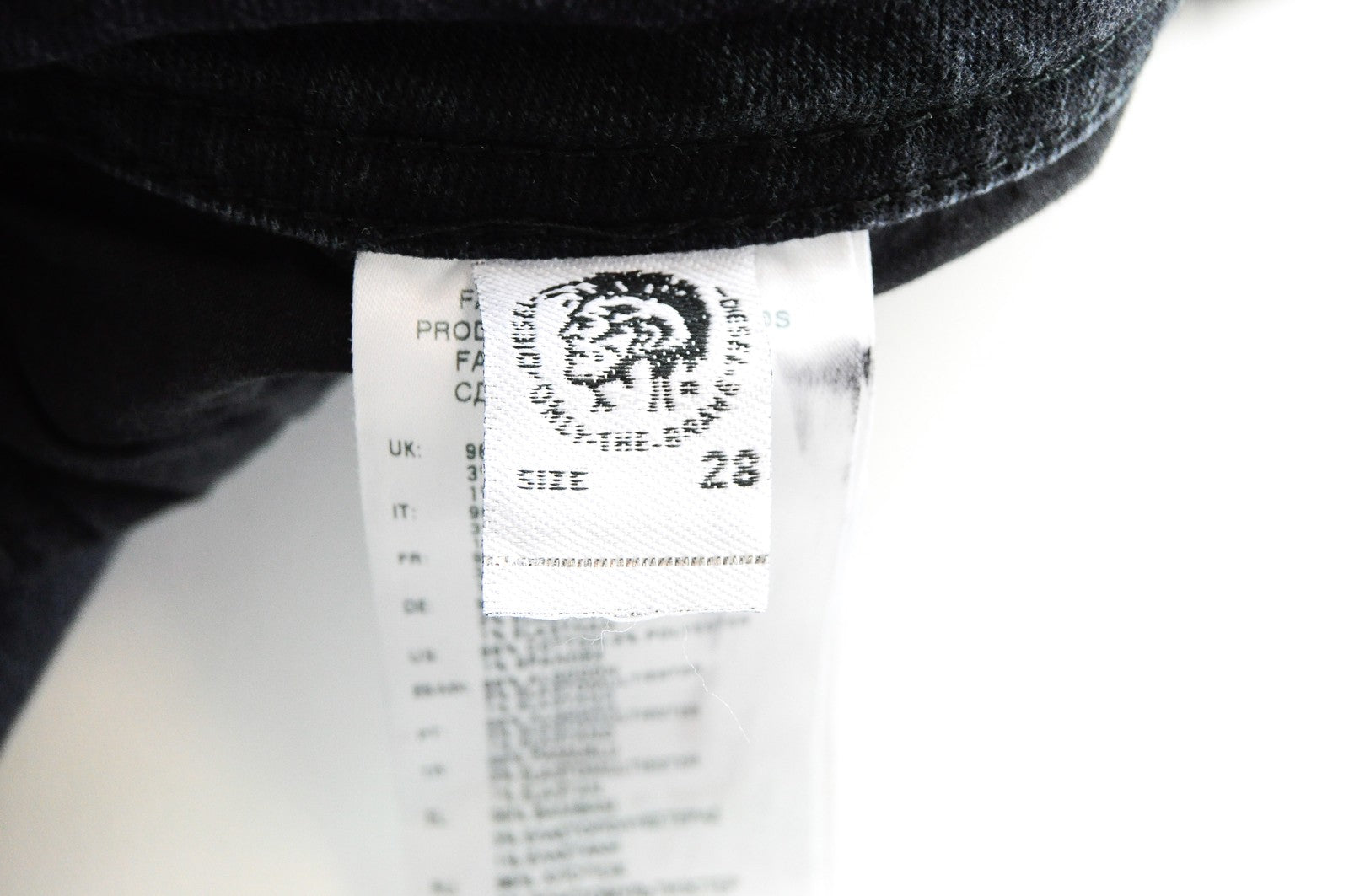 DIESEL Thommer 084NK mens Jeans W28/L30 Dark Blue Navy Cotton stretchy Skinny